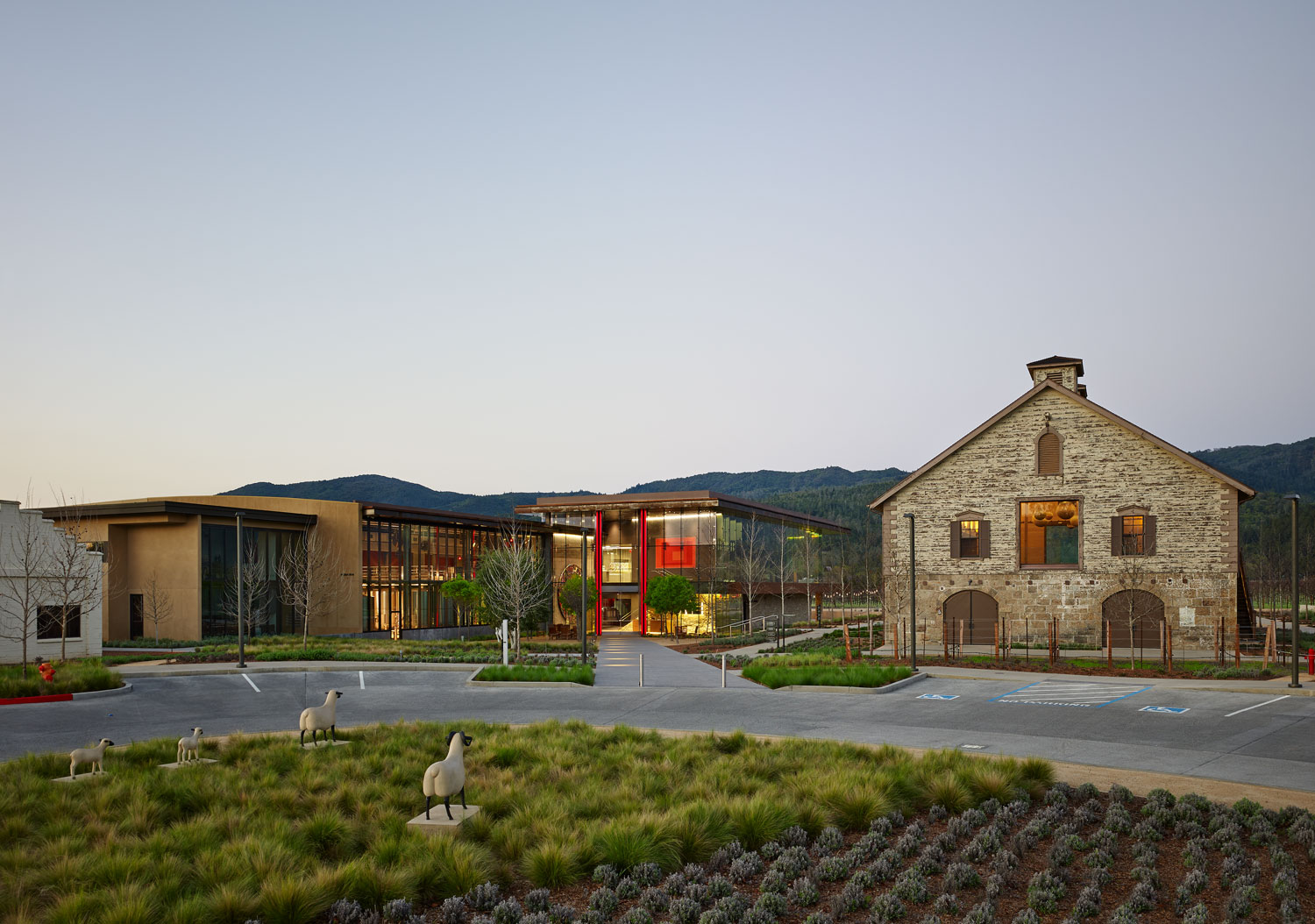 Hall Winery Hathaway Dinwiddie Construction Company